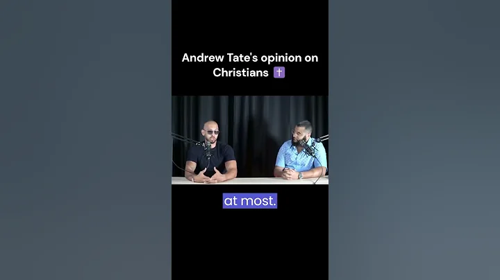 Andrew Tate's opinion on Christians ✝️ #andrewtate #islam #islamic #christian #christ