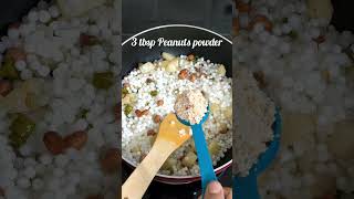 Sabudane ki khichdi ????| sabudana food viral shorts recipe @Pallaviskitchen1