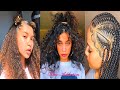 Natural BACK TO SCHOOL Hair Compilation 2021! Curly Hairstyles 💙TOP  TRENDING CURLY TRANSFORMATION