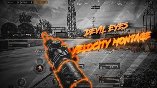 DEVIL EYES । PUBG VELOCITY MONTAGE । MADE ON ANDROID । MR SHADOW GAMING ।