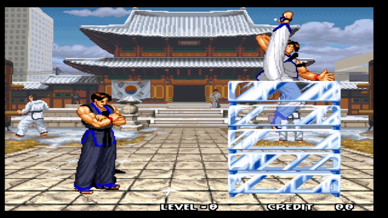 REAL BOUT FATAL FURY SPECIAL KIM KAPHWAN, NIVEL 8 CON UNA SOLA FICHA ...
