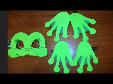 Как сделать своими руками костюм лягушки
