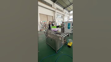 Foam box sealing machine,speed 8-12 cases per minute #factoryproducts #sealingmachine #factory