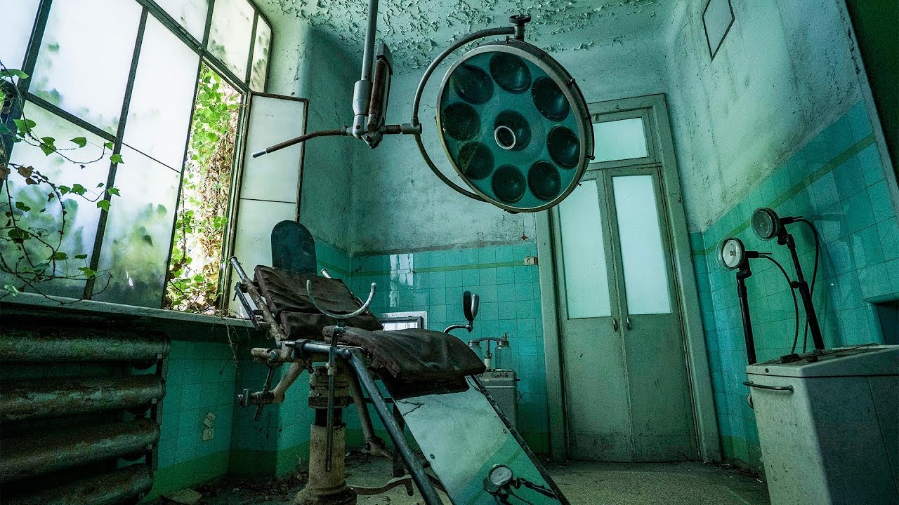 Amazing Abandoned Asylum Creepy Medical Room Beautiful Architecture