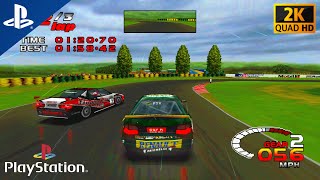 TOCA 2: Touring Cars - PS1 [HD] Gameplay