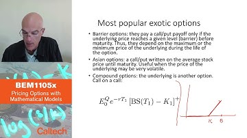 7 5 Exotic options   Part 1