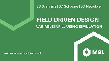 nTopology Field Driven Design: Variable Infill Using Simulation Walkthrough