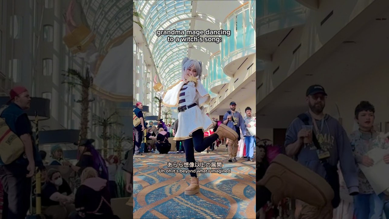 Frieren Cosplay Dance to Witch Watch OP “Watch me!” by YOASOBI #frieren #anime #cosplay #hamucotton