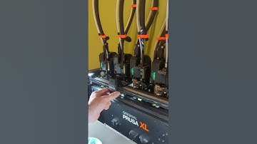 Just finished the tool change calibration on my Prusa XL! It