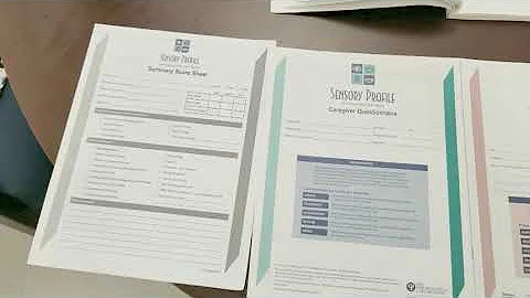 Sensory Profile Assessment Tool