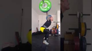 Power Snatch 8 min AMRAP @ 185#