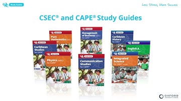 CXC Study Guides Trailer