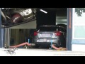 Mercedes A45 AMG dyno testing with Supersprint full exhaust