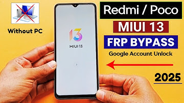 All Redmi/Poco MIUI 13 Frp Bypass - Activity Launcher Not Install - Fixed | Without PC FRP Unlock