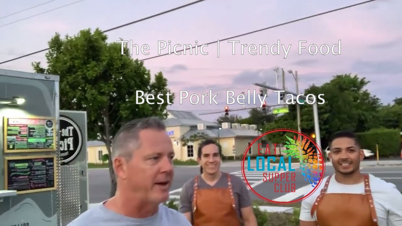 Food Truck 🛻 Feature! The Picnic Trendy Food Delray Beach YouTube