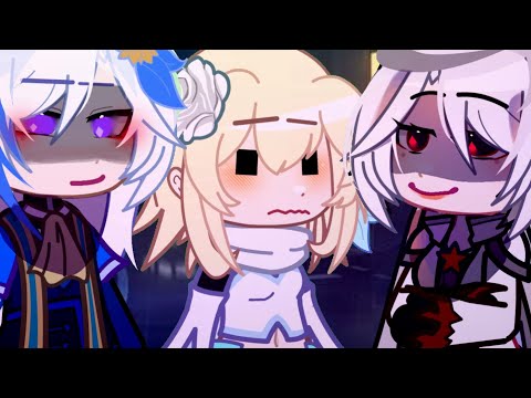 " red flag or green flag " | meme | genshin impact | gacha club