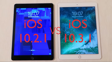 iPad Air 2 : iOS 10.2.1 vs iOS 10.3.1 Speed Test