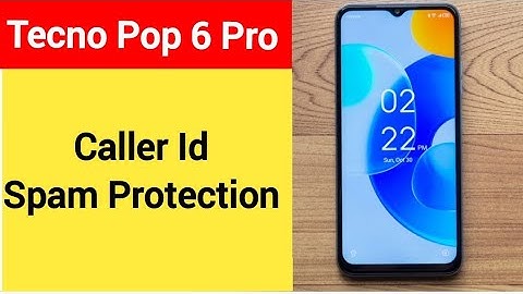 How to enable caller ID spam protection, Tecno Pop 6 Pro me spam call se Kaise band kare