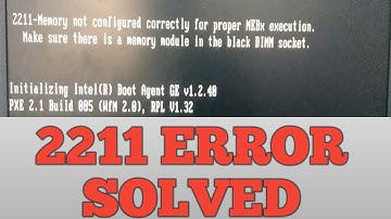 How to solve 2211 memory Not configured correctly & remove the F1 option in urdu /hindi