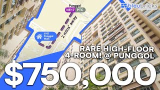 Singapore HDB | 271D Punggol Walk | 4-Room HDB | $750,000 | bleubricks By PLB | Yong Zhun