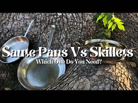 Saute Pan vs Fry Pan, and why Saute Pan is the Most Versatile Pan