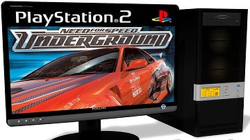 PCSX2 1.5.0 PS2 Emulator - NFS Underground (2003). Gameplay. DX11. Test #1