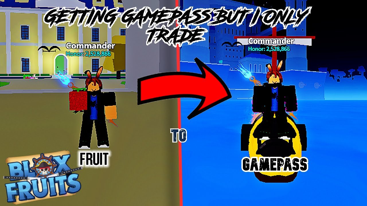 Gamepass Trading Blox Fruits.. W or L?? 🤔 #bloxfruits #bloxfruit