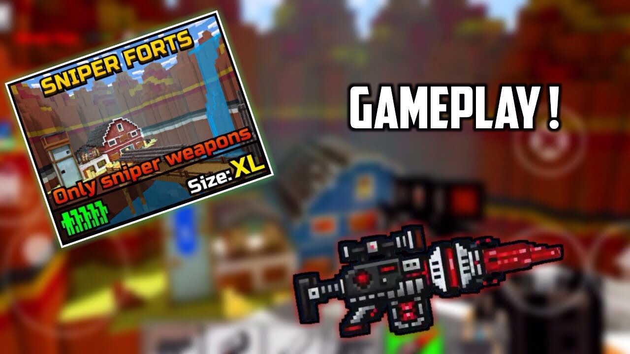 HE CALLED ME NOOB - PG3D Sniper Forts Gameplay with Anti Champion Rifle ...