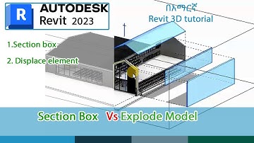 Using section box and displace element | Explode object in Revit EP22.
