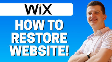 How To Restore Website In Wix