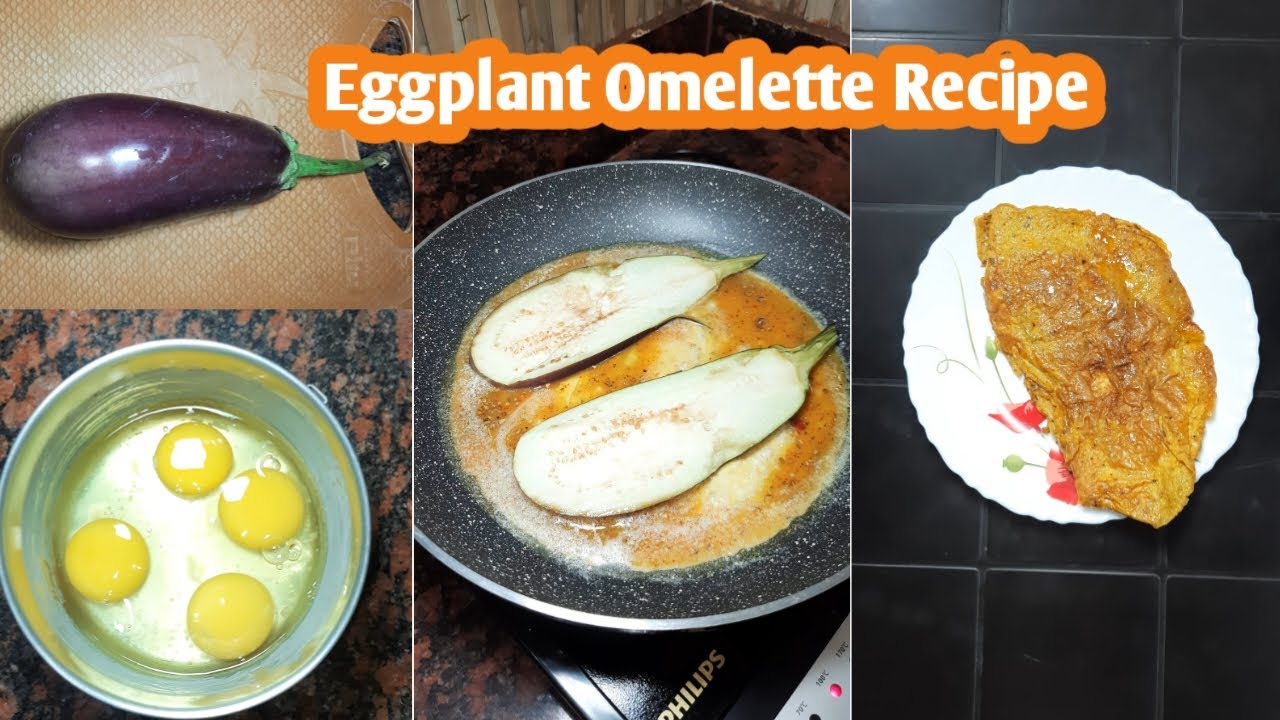 Eggplant omelette recipe। Omelette recipe। Eggplant omelette recipe