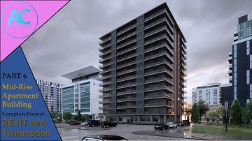 Mid-Rise Apartment Building | Part 6 | Complete Step by Step Revit Project Tutorial