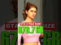 GTA 6 File Size?... #shorts
