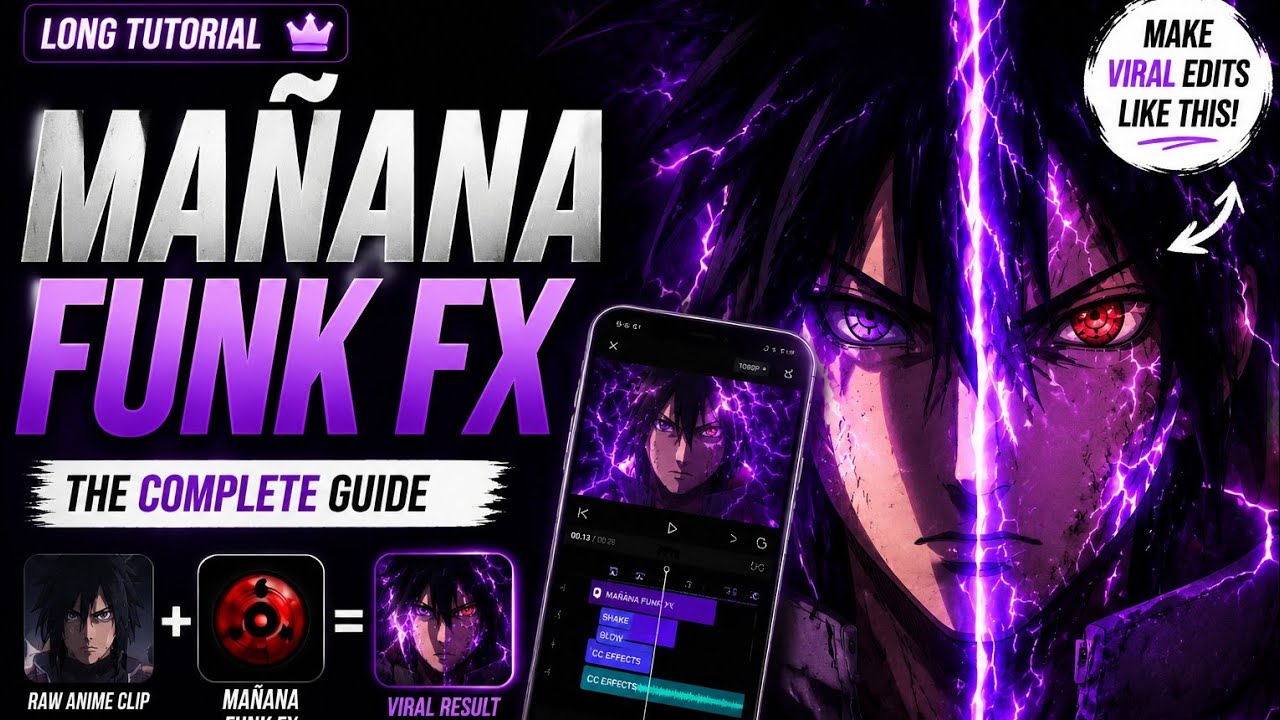 How to Make the Viral "Mañana Funk" Edit! ⚡ (CapCut Tutorial)
