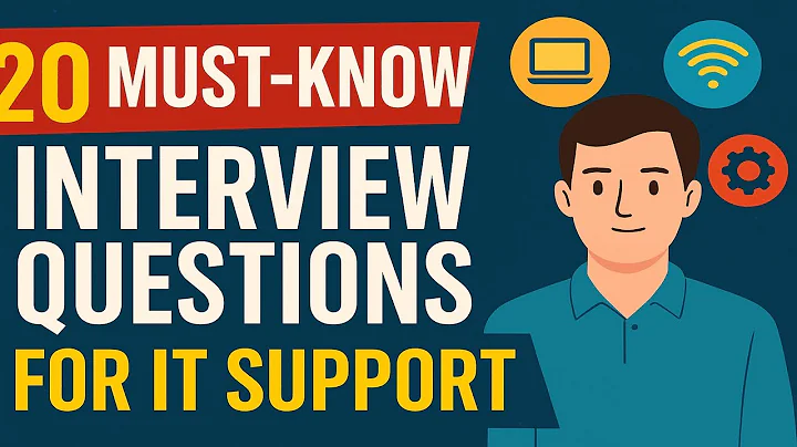Top 20 IT Support Interview Questions & Answers 2025 | For Freshers, Desktop Support & Service Desk