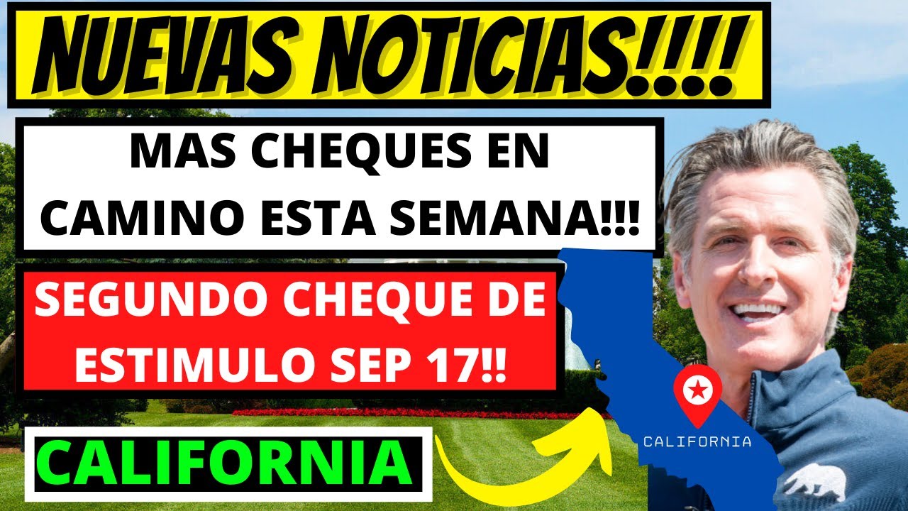 Segundo Cheque de Estimulo Esta Semana Llega! Mas Pagos en Camino