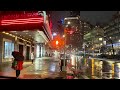 🇺🇸Live from NYC(02.03.2022): Late Night Rain Walk in Manhattan