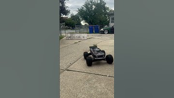 ARRMA OUTCAST 4s wheeling and up and over the ramps #arrma #arrmaoutcast