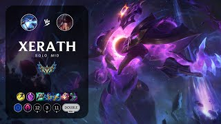 Xerath Mid vs Akali - EUW Challenger Patch 14.6