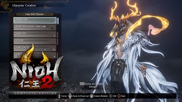 Nioh 2 Intro/ Character Creation (Part 1)