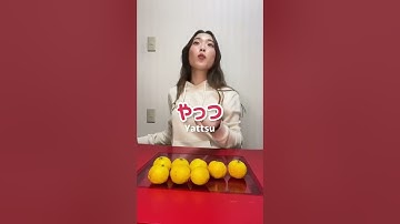 How to count THINGS in Japanese🇯🇵 Must-know counter #shorts