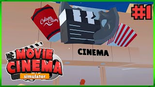 Movie Cinema Simulator - Rebuilding Grandpas Old Cinema - Learning The Ropes - Episode#1