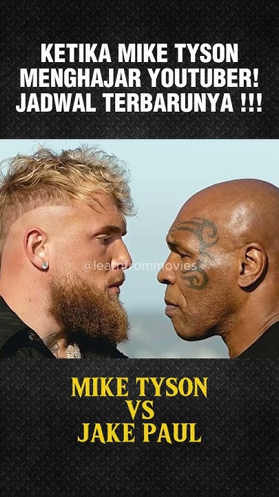Live pertandingan mike tyson vs jake paul