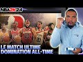 Le match ultime de la domination alltime le defi hall of fame nba2k24 myteam