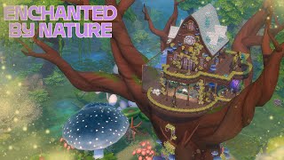 Fairy Tree House │ Enchanted By Nature │Speedbuild │ Sims 4