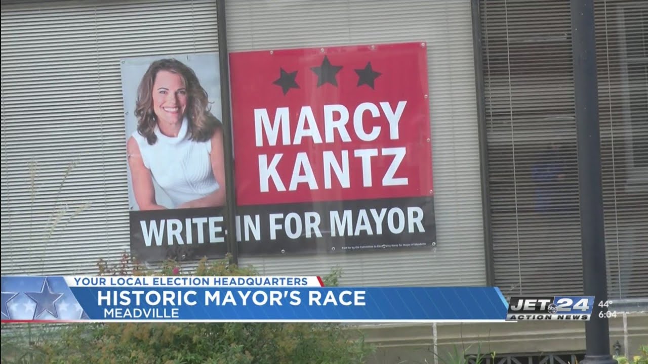 City of Meadville to elect first female mayor YouTube