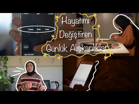 Hayatımı Değiştiren Günlük Alışkanlıklar || Sohbet, Cilt Bakımı & Vlog