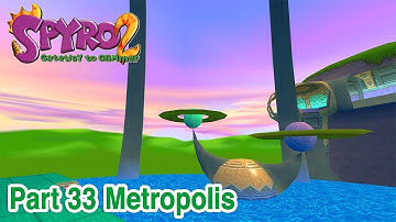 Spyro 2 - Part 33: Metropolis | [HD] [PS1] [Widescreen Hack]