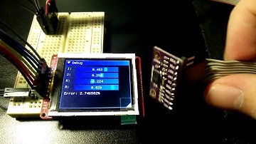 ImGui on ESP32 (ImDuino) + BMO080 VR IMU demo