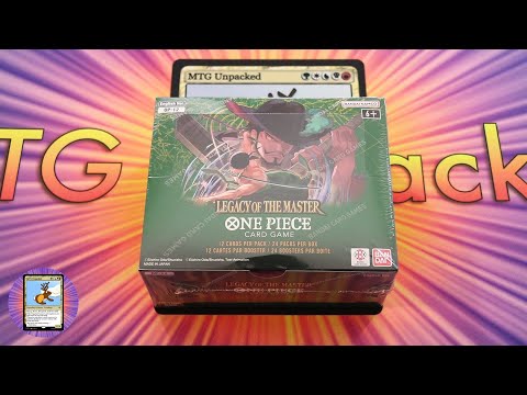 One Piece Legacy of the Master Booster Box Opening - YouTube